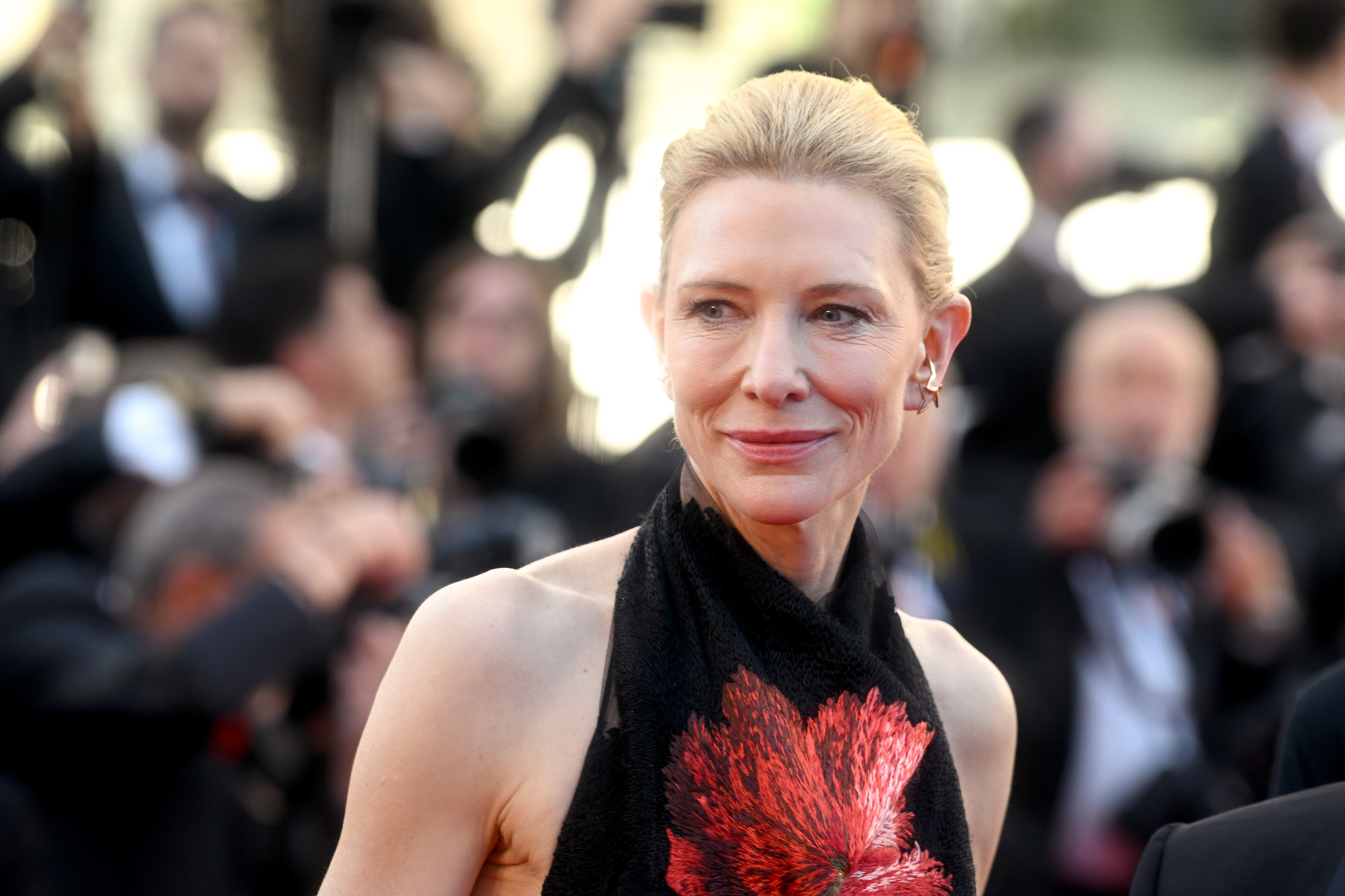 Cate Blanchett attends the "Garance" screening during the 79th annual Cannes Film Festival at Palais des Festivals on May 17, 2026 in Cannes, France | Source: Getty Images