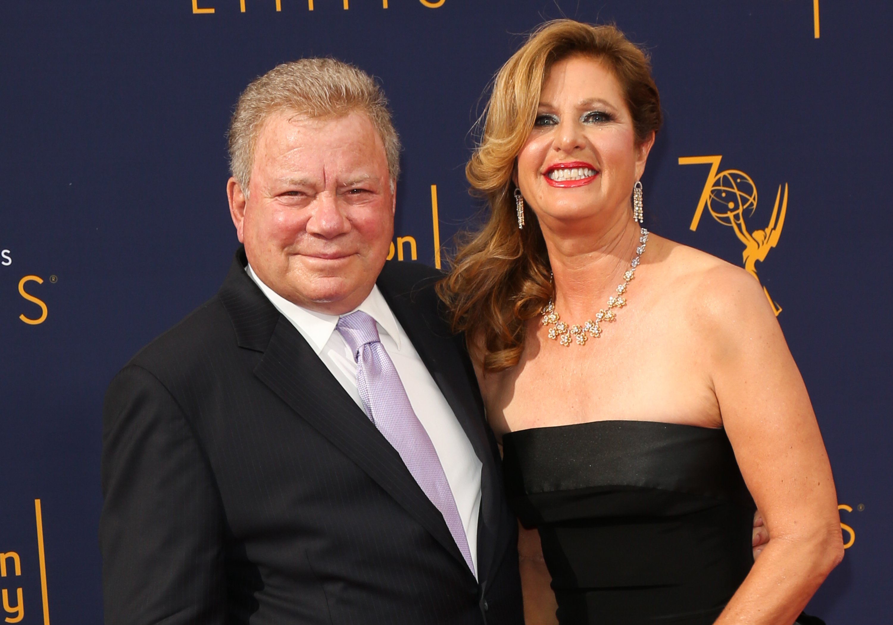William Shatner and his wife, Elizabeth Shatner, at the Creative Arts Emmy Awards on September 8, 2018, in Los Angeles, California | Source: Getty Images