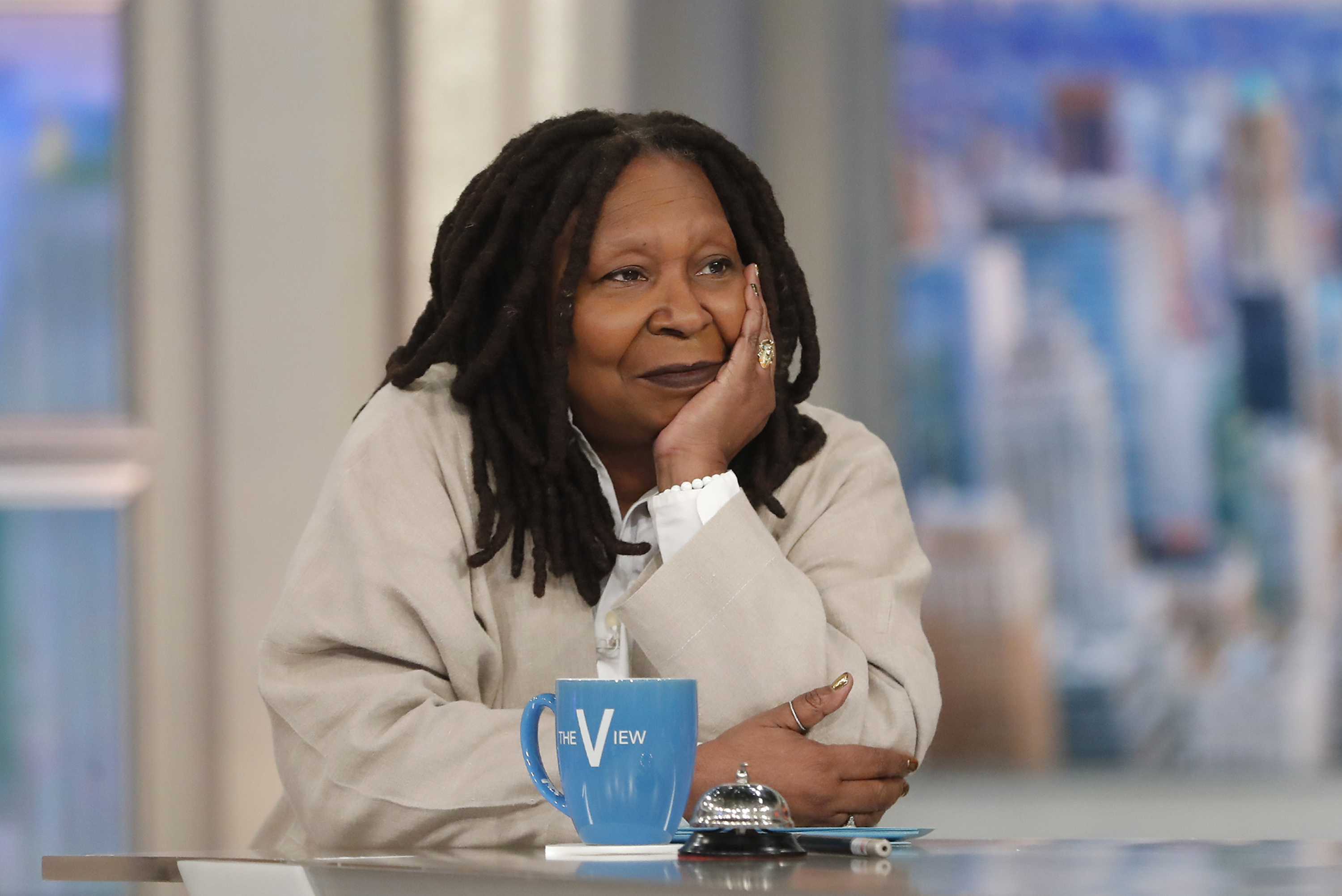 Whoopi Goldberg appears on “The View” on March 29, 2023 | Source: Getty Images