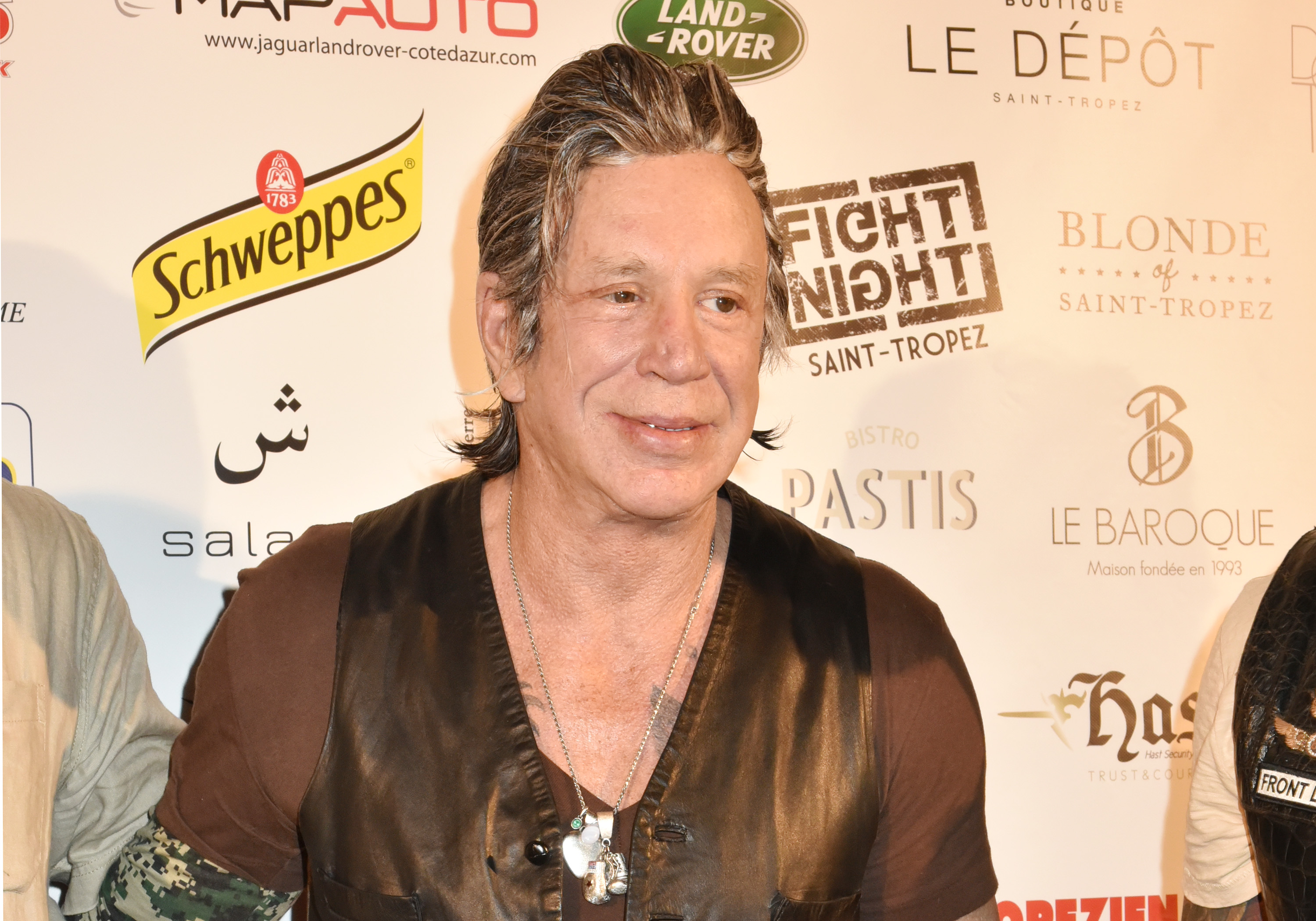 Mickey Rourke attends the "Fight Night 2016" Gala at La Citadelle on August 4, 2016, in Saint-Tropez, France | Source: Getty Images