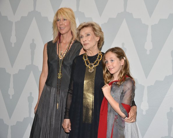 Dinah Englund, Cloris Leachman and Hallelujah Englund attend The Academy of Motion Picture Arts and Sciences  40th anniversary of "Young Frankenstein" at AMPAS Samuel Goldwyn Theater | Photo: Getty Images