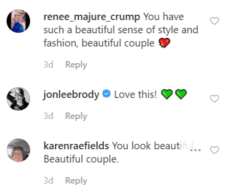 Fan comments left on Maureen's post | Instagram: @momccormick7