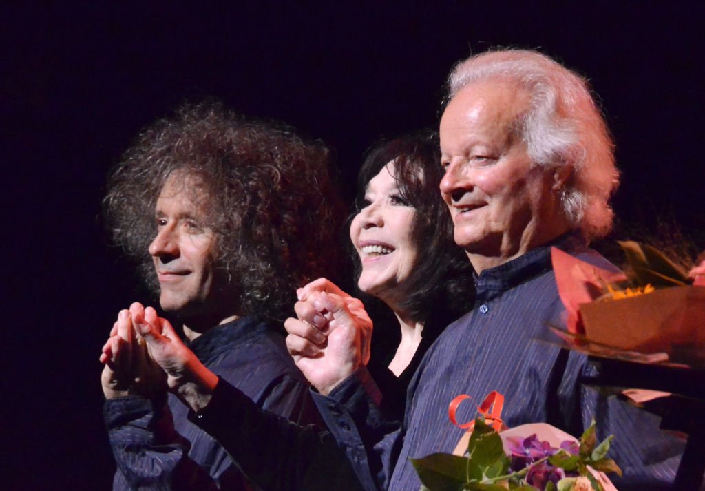 La chanteuse française Juliette Gréco lors d'un concert. | Sources : Getty Images