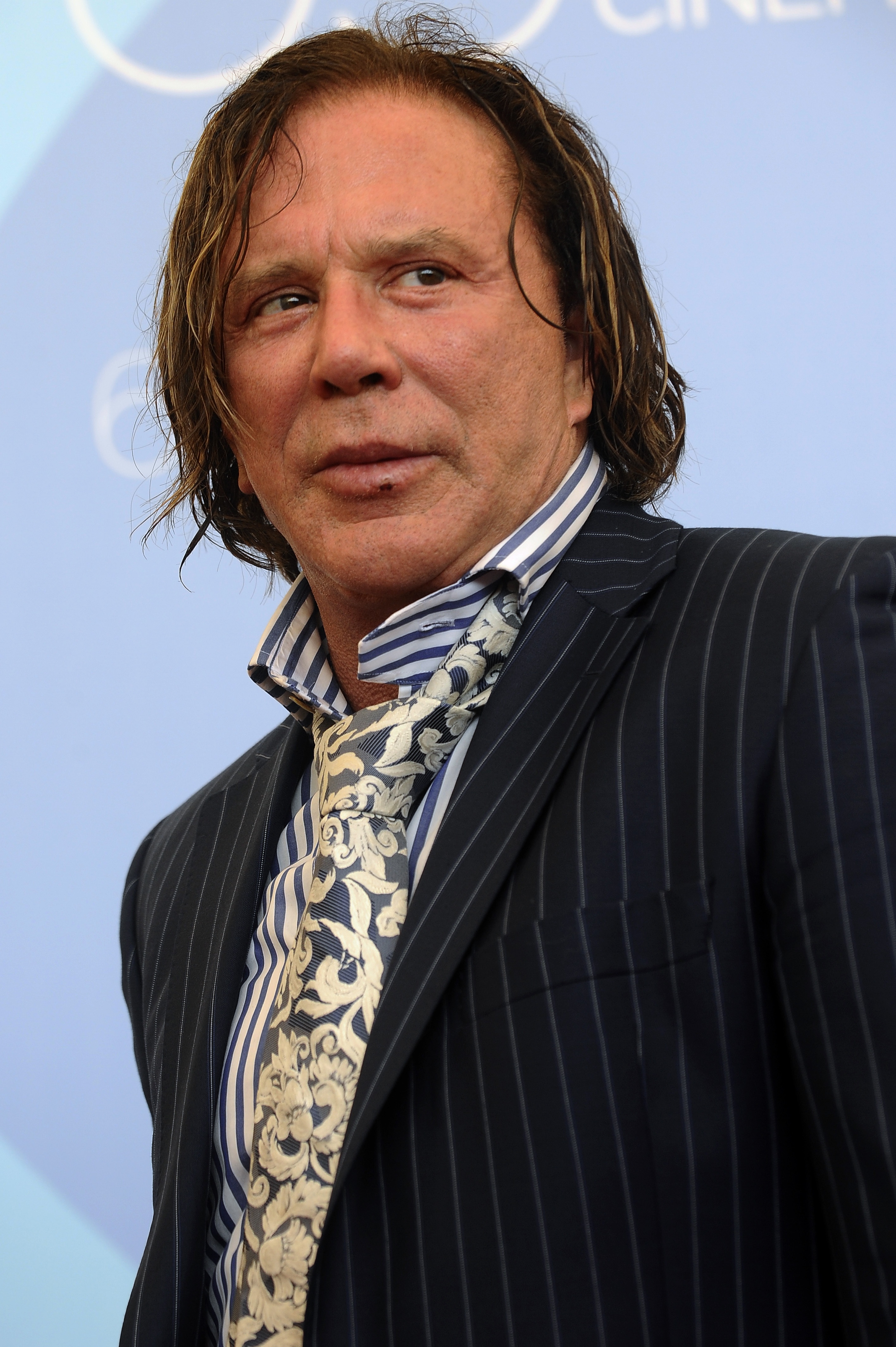 Mickey Rourke during "The Wrestler" photocall at the Venice International Film Festival on September 5, 2008, in Venice, Italy | Source: Getty Images