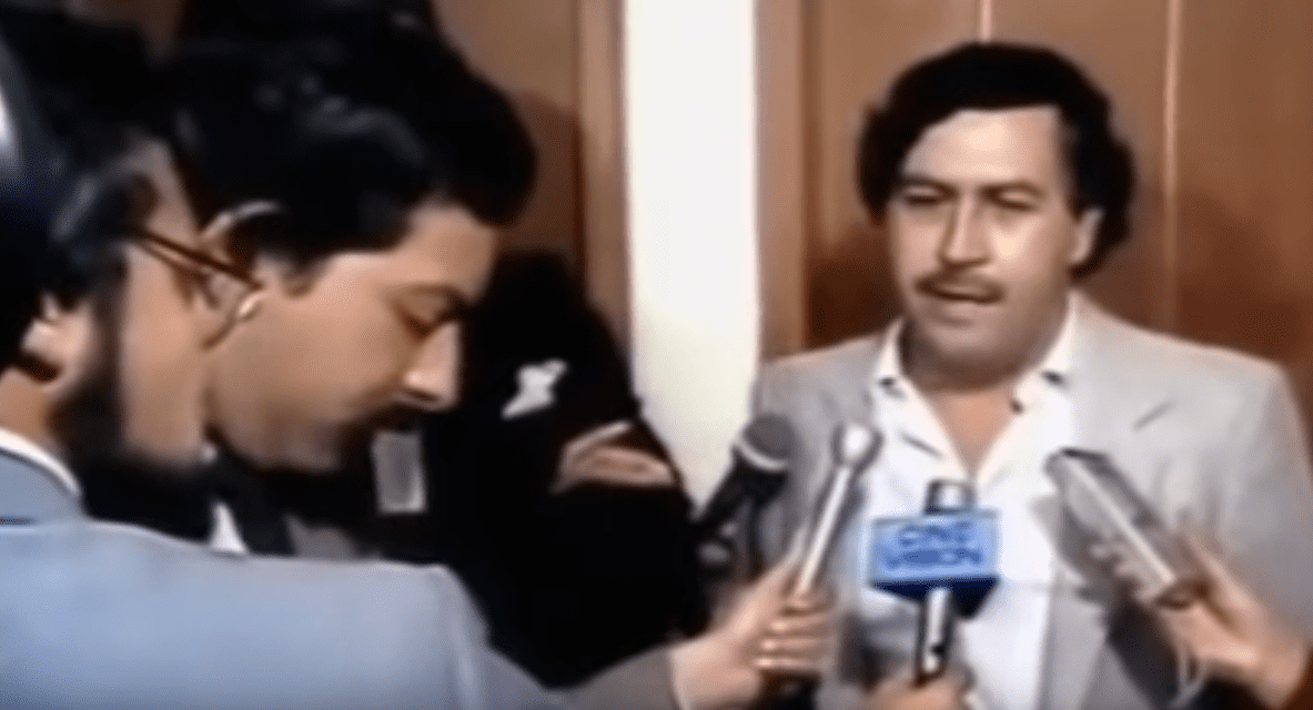 Pablo Emilio Escobar Gaviria, fundador y máximo líder del Cartel de Medellín. | Imagen: YouTube/Dvj Galaxy VideoMix