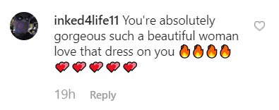 A fan's comment on Coco Austin's post on Instagram. | Photo: instagram.com/coco