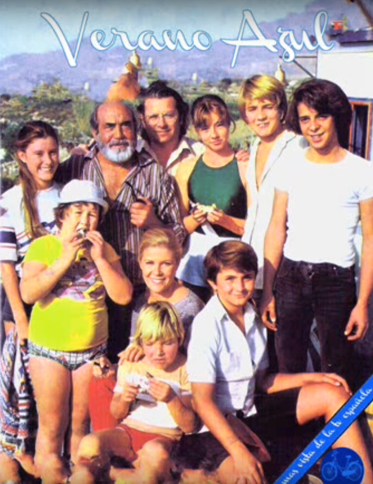 Elenco de la serie Verano Azul de 1981. | Foto: YouTube/Néstor García