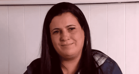 Nadia Parenzee dando su testimonio. | Imagen: YouTube / breaking Video