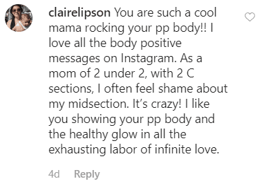 A fan's comment on Daphne Oz's post on Instagram. | Photo: Instagram.com/daphneoz