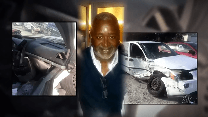 Nathaniel Rhodes, 58, died four days after a car crash. He didn't receive immediate medical care. | Source: YouTube/NBC News