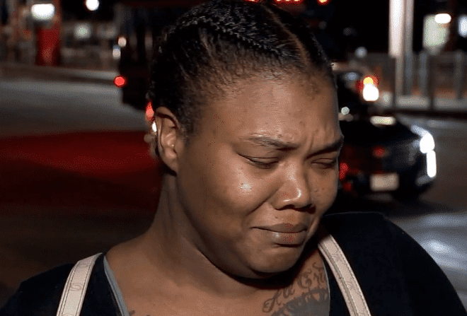 Kashala Francis' mother Mamie Jackson crying over her daughter's passing | Photo: ABC 7