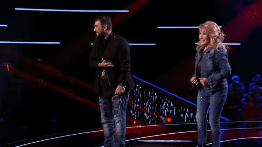 Antonio Orozco junto a Helena Bianco. | Imagen: YouTube/The Voice of Spain Antonio Orozco junto a Helena Bianco. | Imagen: YouTube/The Voice of Spain