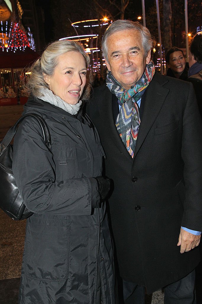 Alain Doutey et sa femme Arièle Semenoff à Paris le 3 décembre 2012. l Source : Getty Images