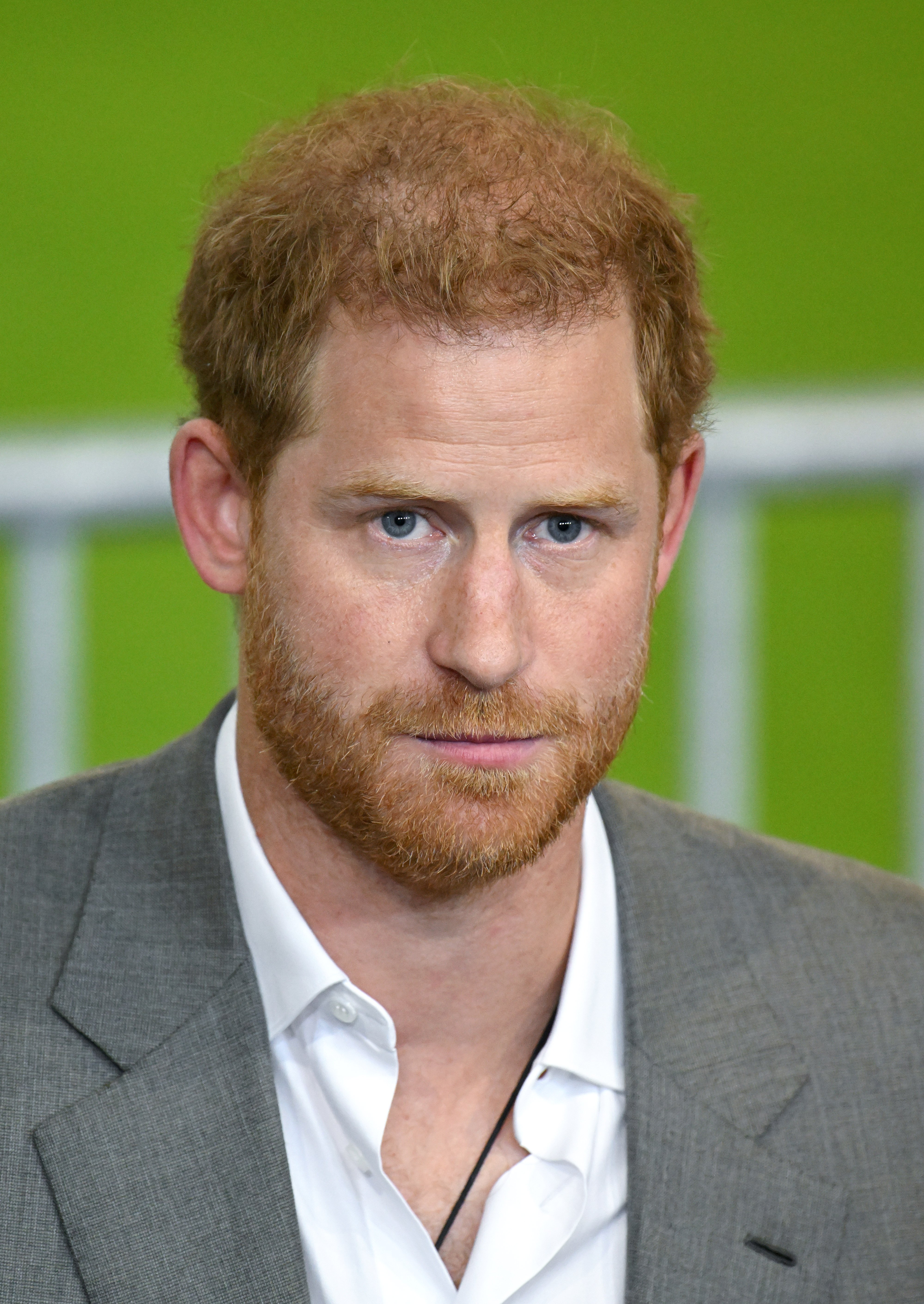 Prince Harry at a press conference at the Merkur Spiel Arena during the Invictus Games Dusseldorf 2023 - One Year To Go launch event on September 6, 2022, in Dusseldorf, Germany | Source: Getty Images