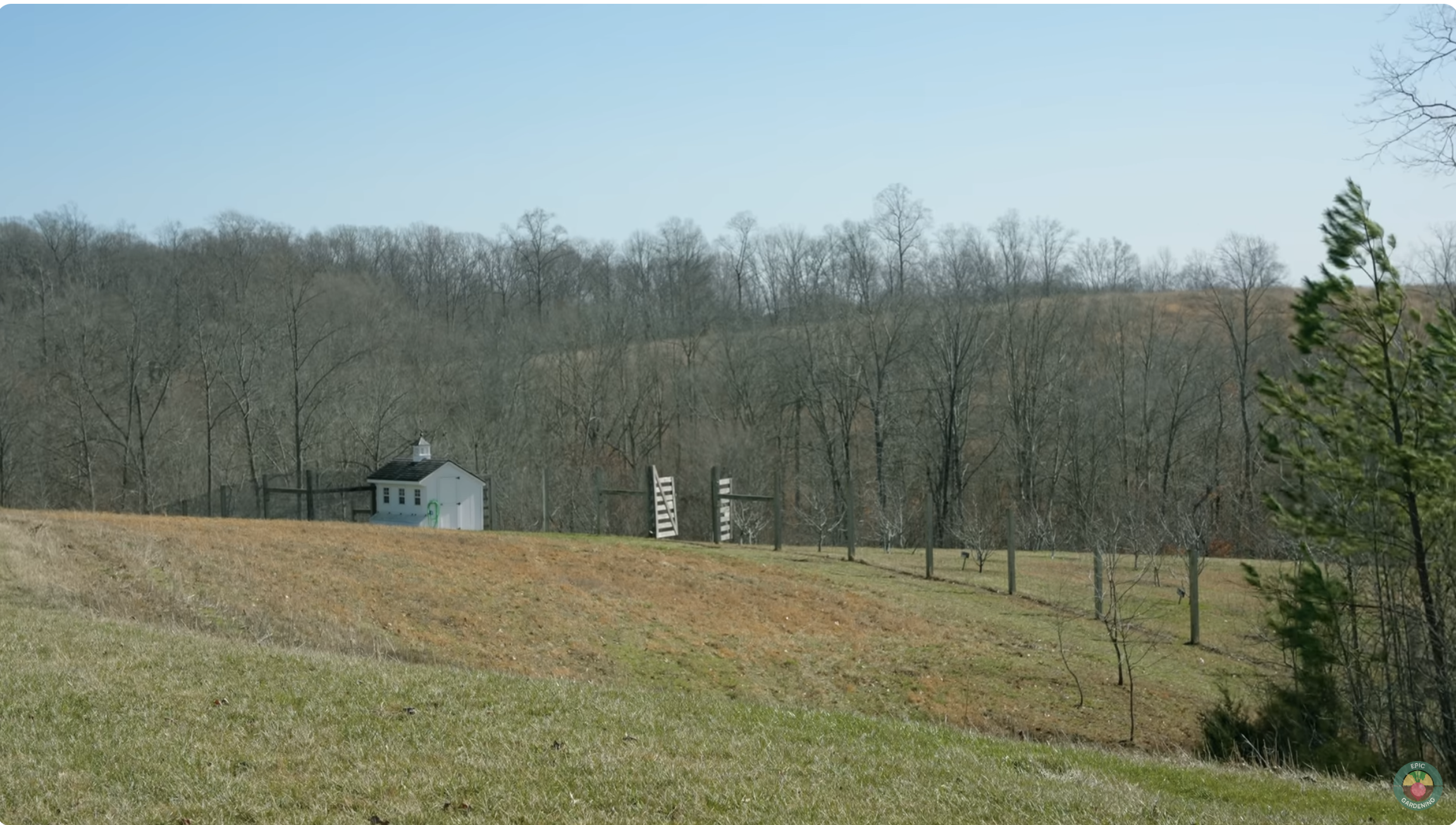 Carrie Underwood's farm pictured on February 18, 2023, in Franklin, Nashville. | Source: YouTube/EpicGardening