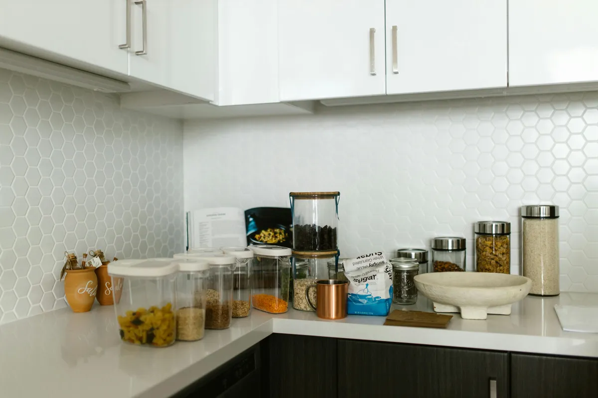 Cleaning out pantry items | Source: Pexels