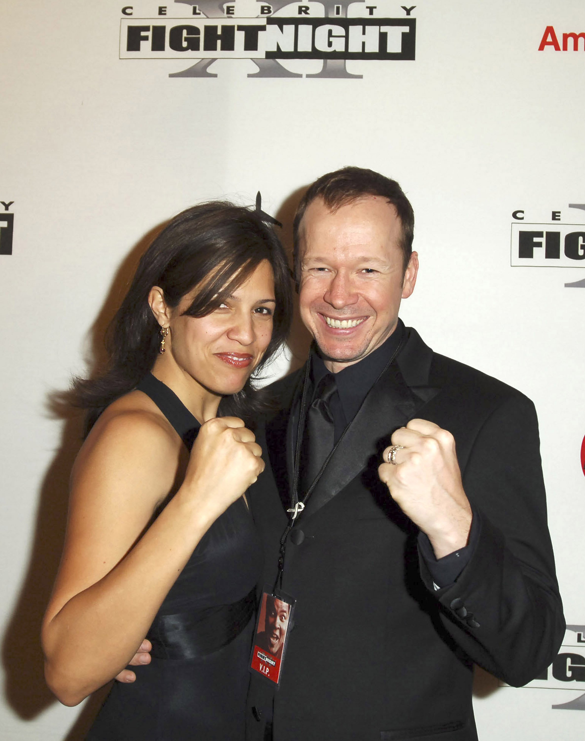 Kim Fey and Donnie Wahlberg | Photo: Getty Images