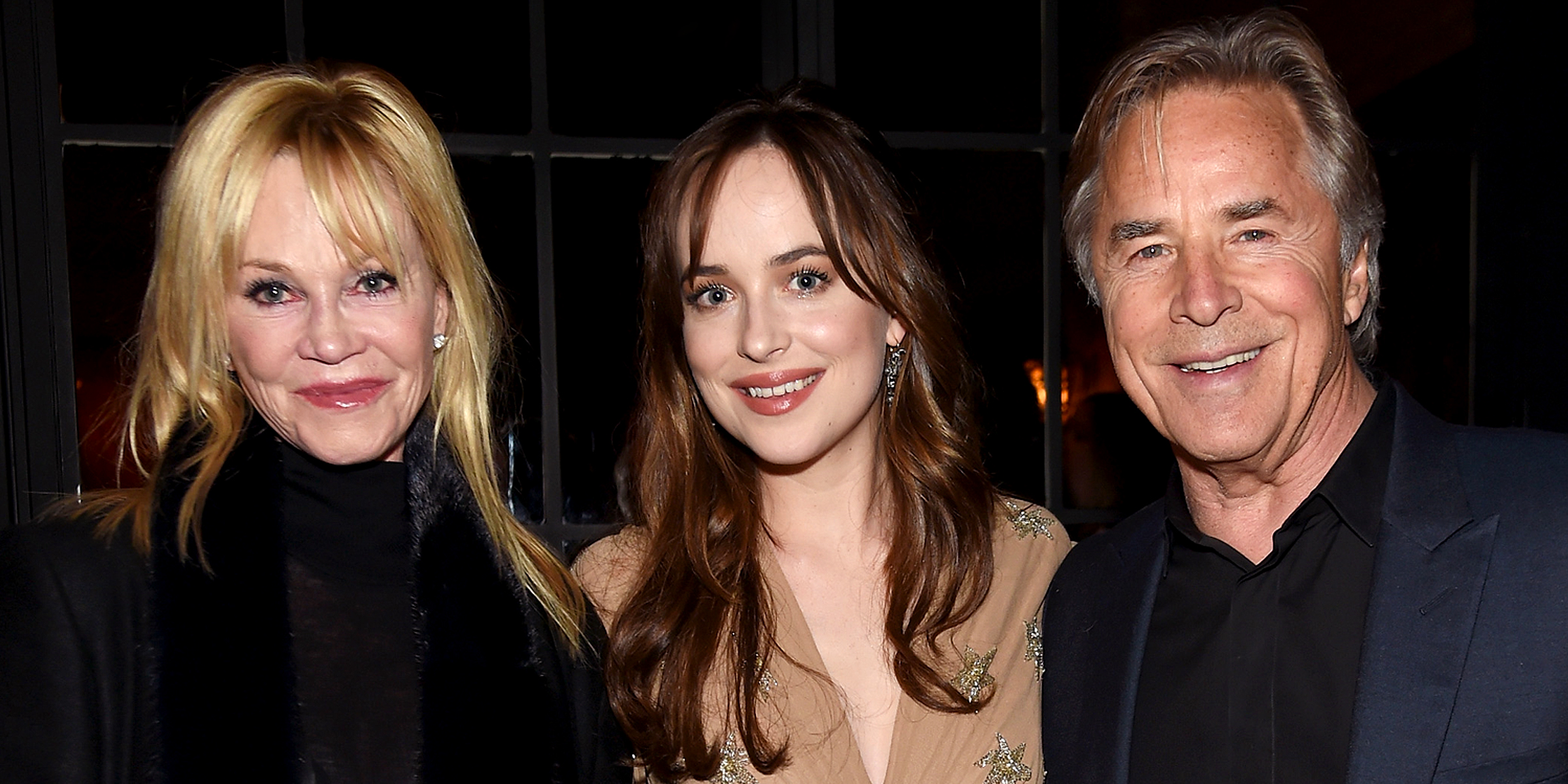 Melanie Griffith, Dakota and Don Johnson | Source: Getty Images