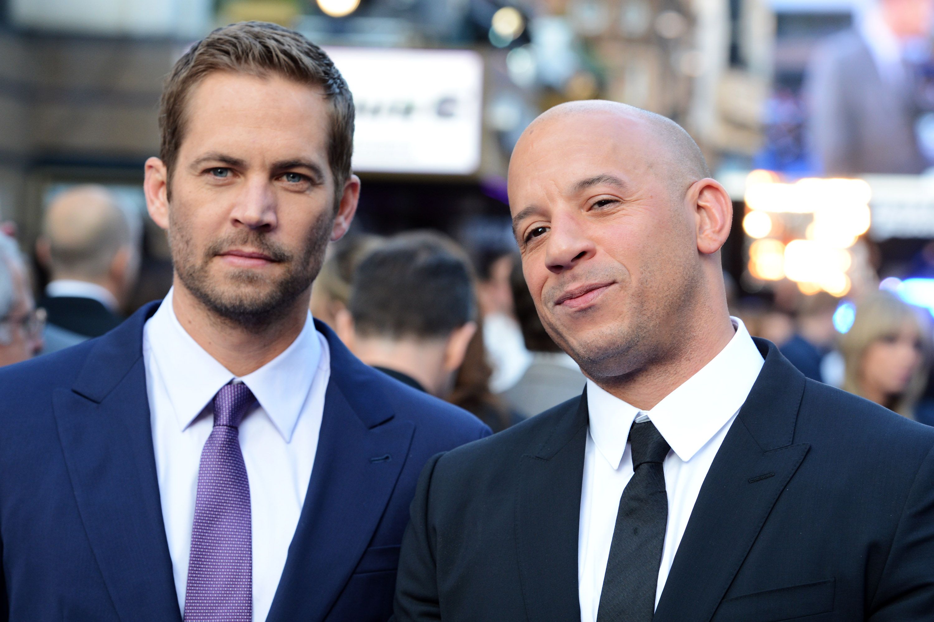 Paul Walker and Vin Diesel at the world premiere of 'Fast And Furious 6' at The Empire Leicester Square on May 7, 2013 | Photo: Getty Images