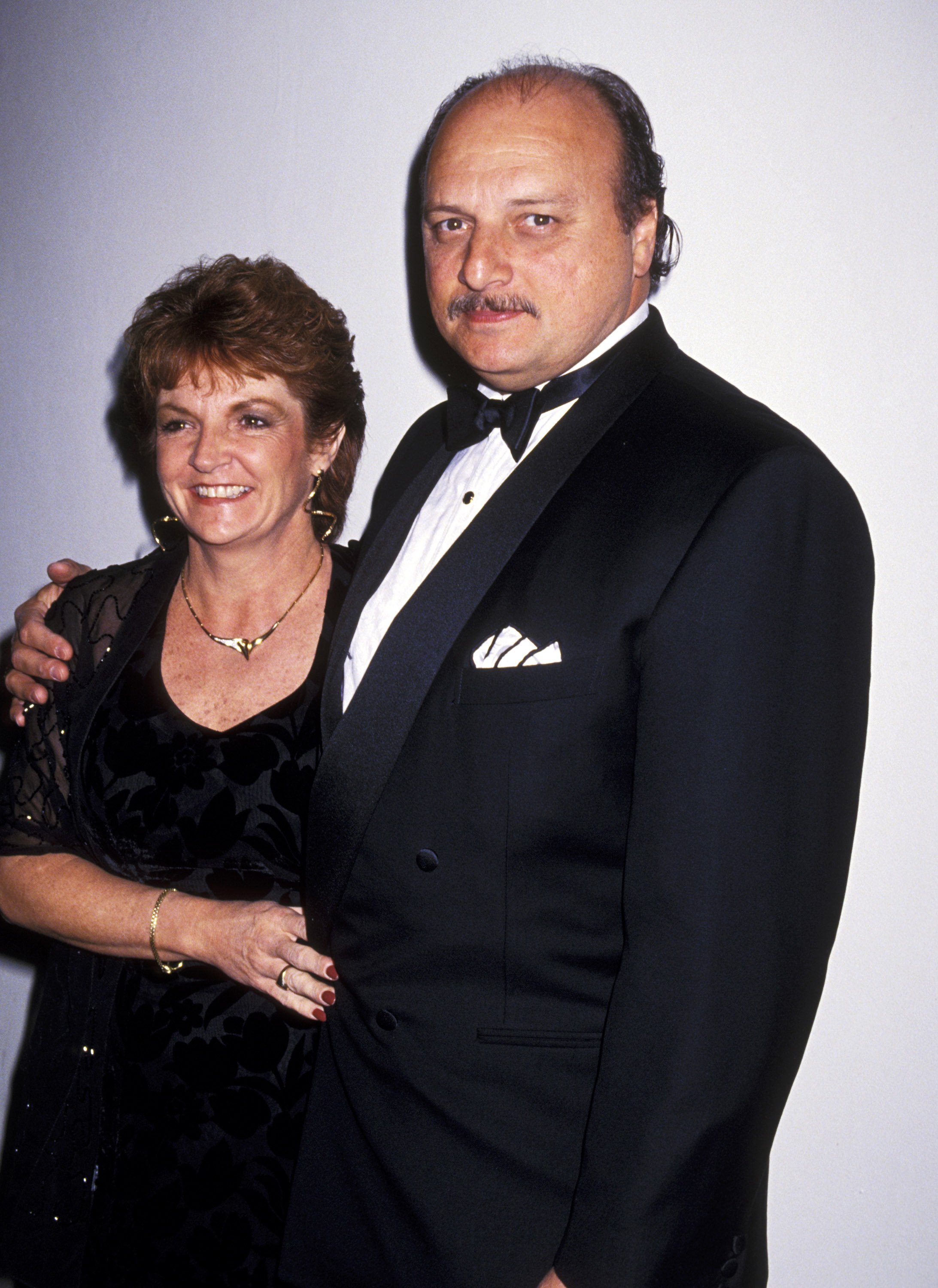 Dennis Franz and Joanie Zeck during 2nd Annual "Forever On My Mind" Mardi Gras Ball at Hollywood Palladium in Hollywood, California. / Source: Getty Images