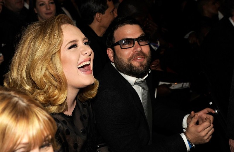 Adele and Simon Konecki on February 12, 2012 in Los Angeles, California | Photo: Getty Images