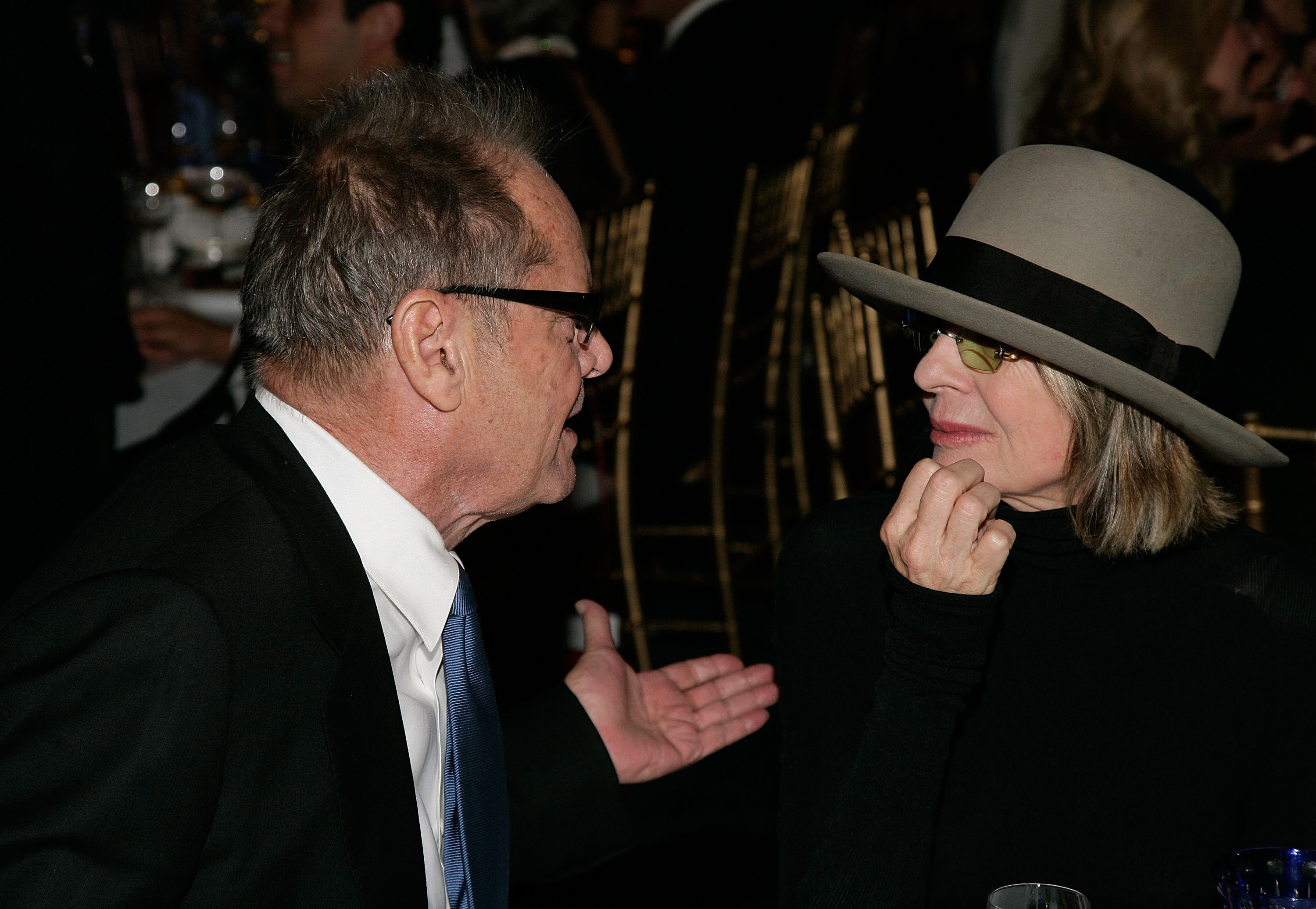 Jack Nicholson and Diane Keaton attend the Los Angeles Philharmonic Gala on October 4, 2007 | Source: Getty Images