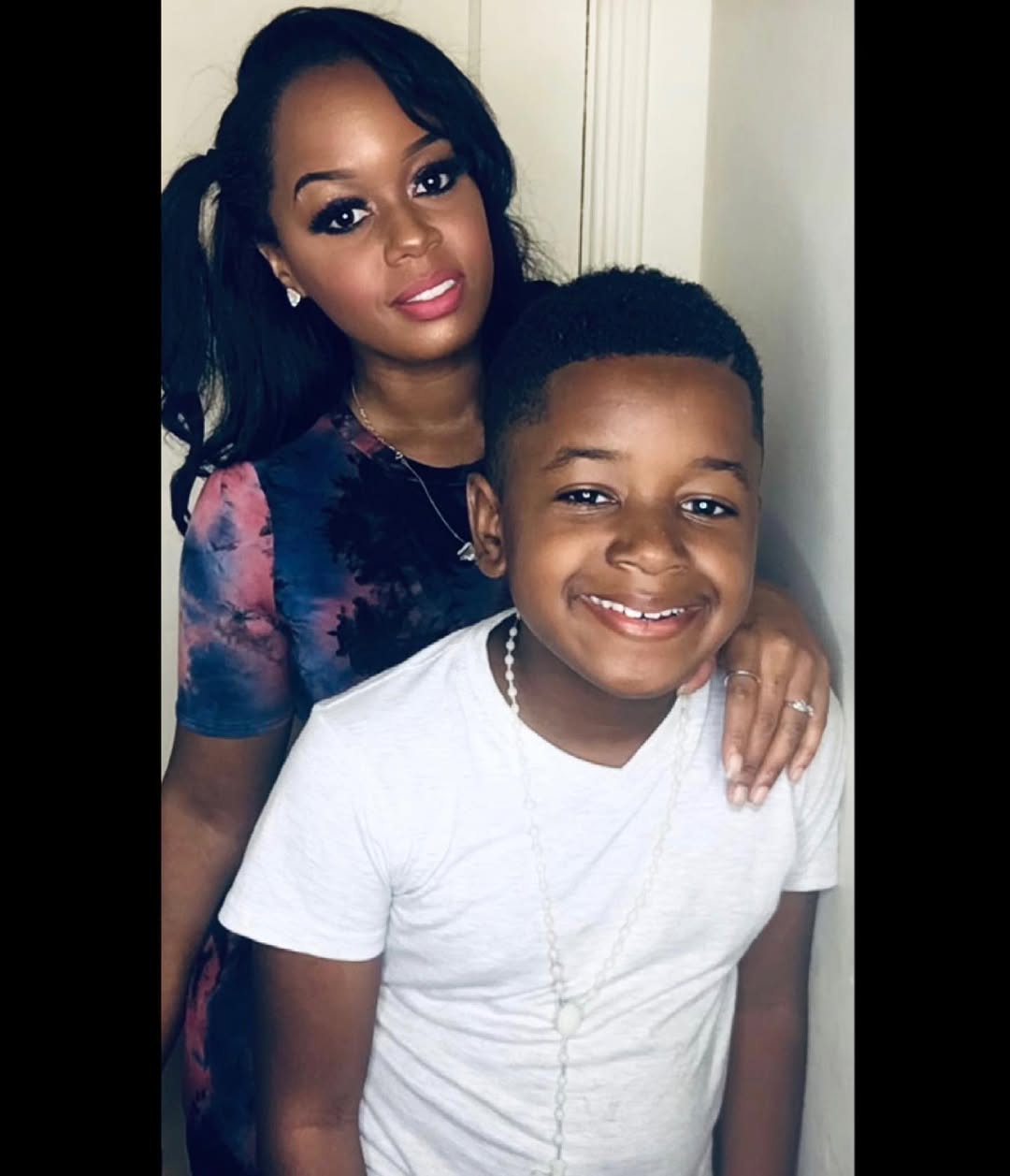 Jaimee Foxworth and Michael Douglas Shaw Jr. seen in a post dated May 29, 2021 | Source: Instagram/jaimeethefoxx