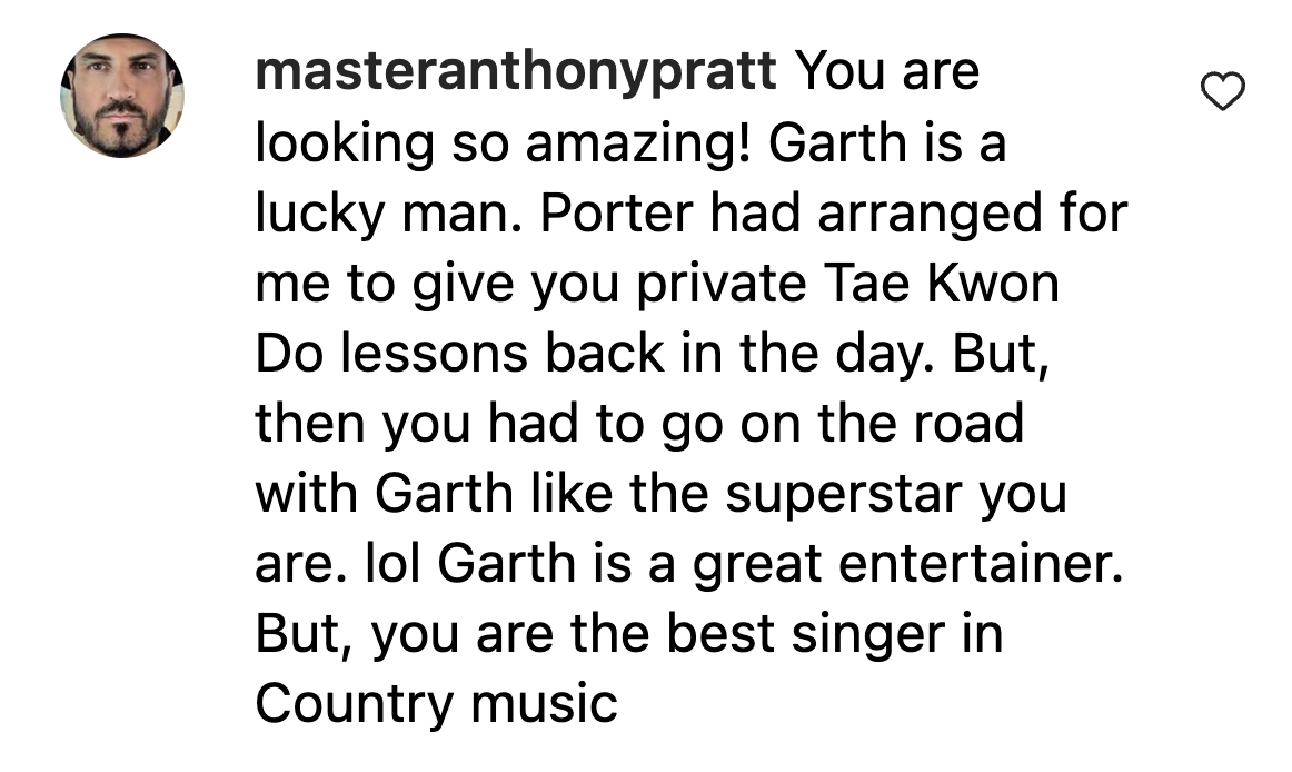 Screenshot of comments on Trisha Yearwood's Instagram post. | Source: Instagram/TrishaYearwood