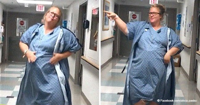 Woman in labor dances her heart out with hospital nurses in viral video