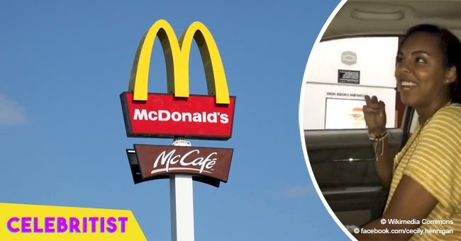 Video of teenage girl singing McDonald's song at a drive-thru has gone viral 