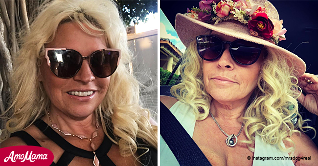 Beth Chapman Looks Radiant in a Sunhat with a Crown of Flowers ...