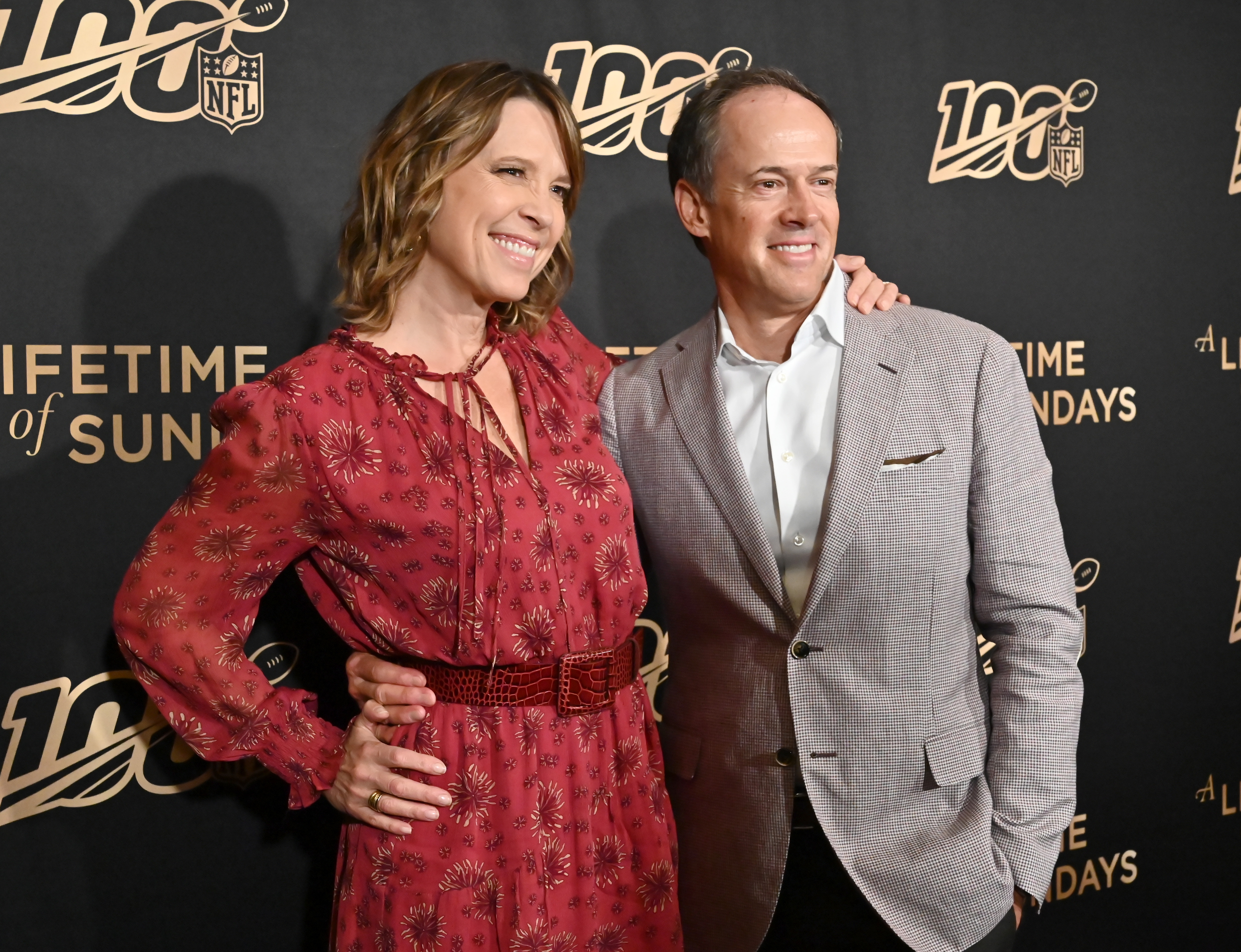 Hannah Storm and Dan Hicks attend "A Lifetime Of Sundays" New York Screening at The Paley Center for Media, on September 18, 2019, in New York City. | Source: Getty Images