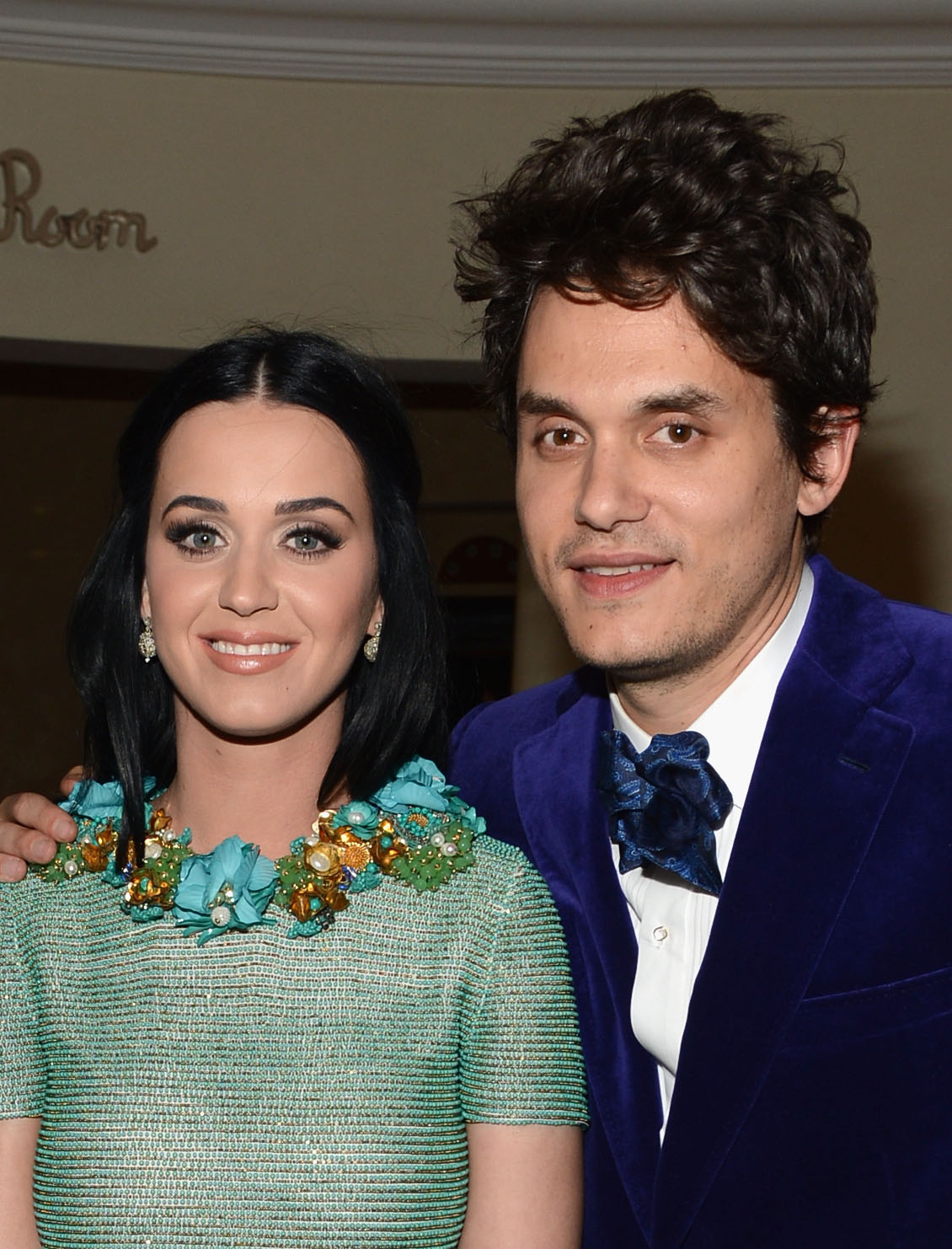 Singer Katy Perry and musician John Mayer attend Sony Music Grammy Reception at Bar Nineteen 12 on February 10, 2013 in Beverly Hills, California | Source: Getty Images
