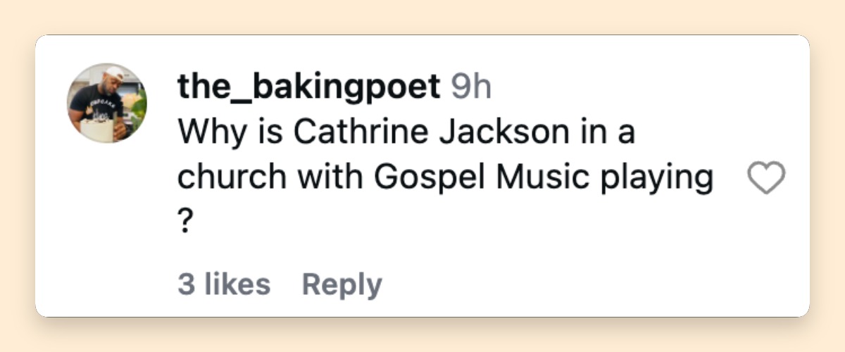 A netizen's remark on La Toya Jackson's social media update | Source: Instagram/latoyajackson