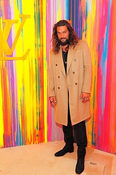Jason Momoa at the reopening of Louis Vuitton New Bond Street Maison on October 23, 2019 | Photo: Getty Images