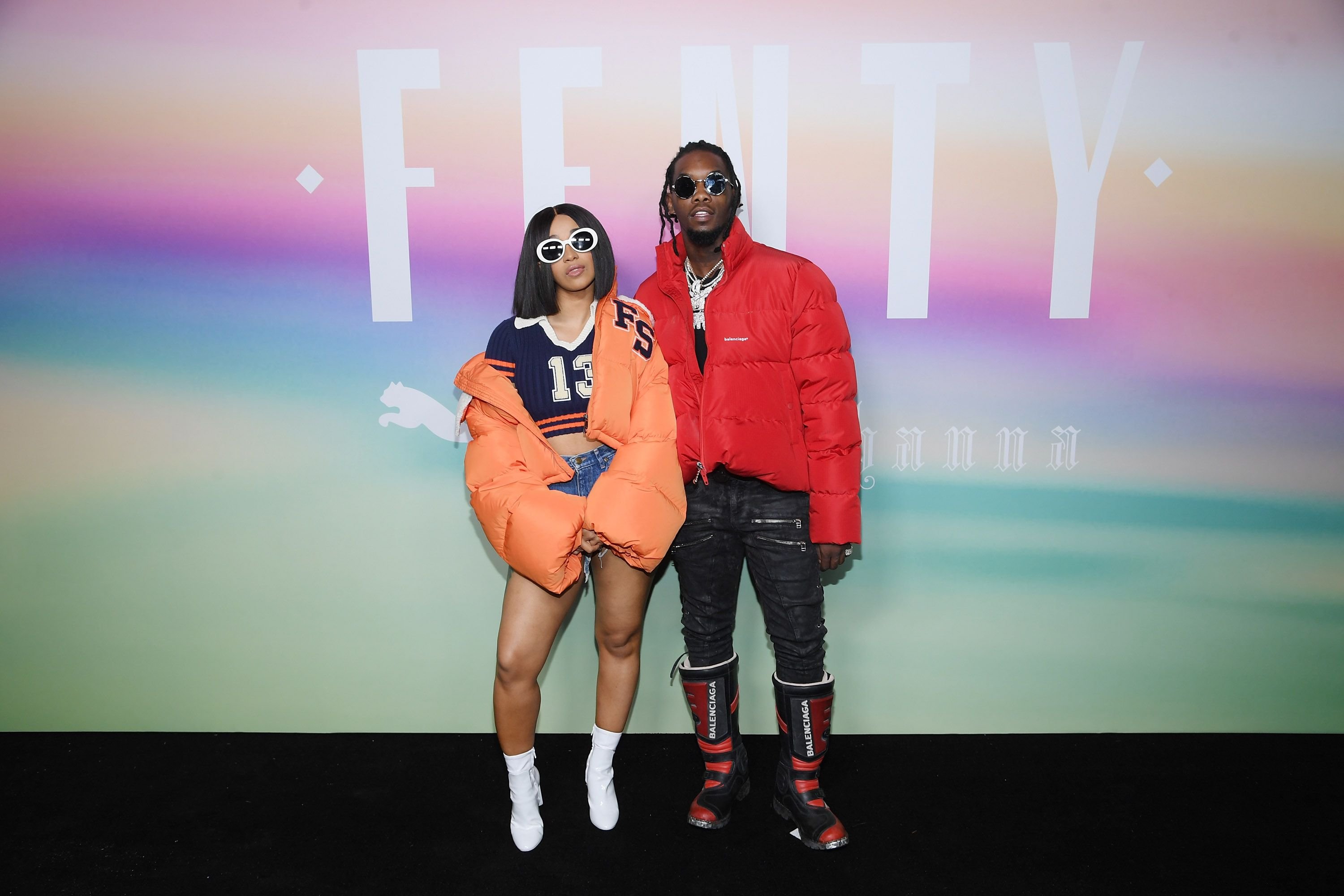 Offset and Cardi B attending the Fenty Puma by Rihanna event in September 10, 2017 in New York | Source: Getty Images