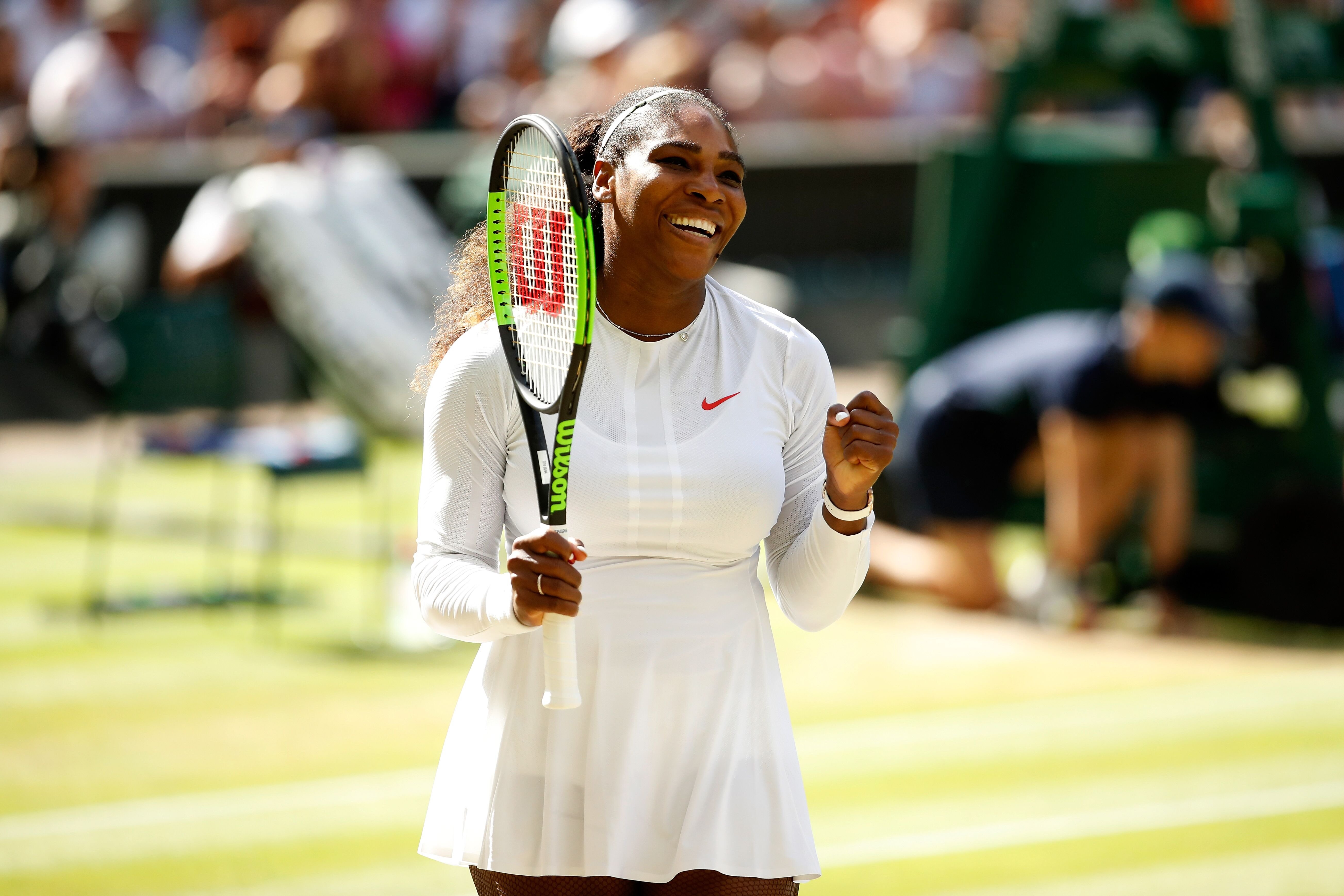 Serena Williams at Wimbledon in 2018/ Source: Getty Images
