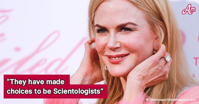 Nicole Kidman makes a rare statement about her children and their 'choice to be Scientologists'
