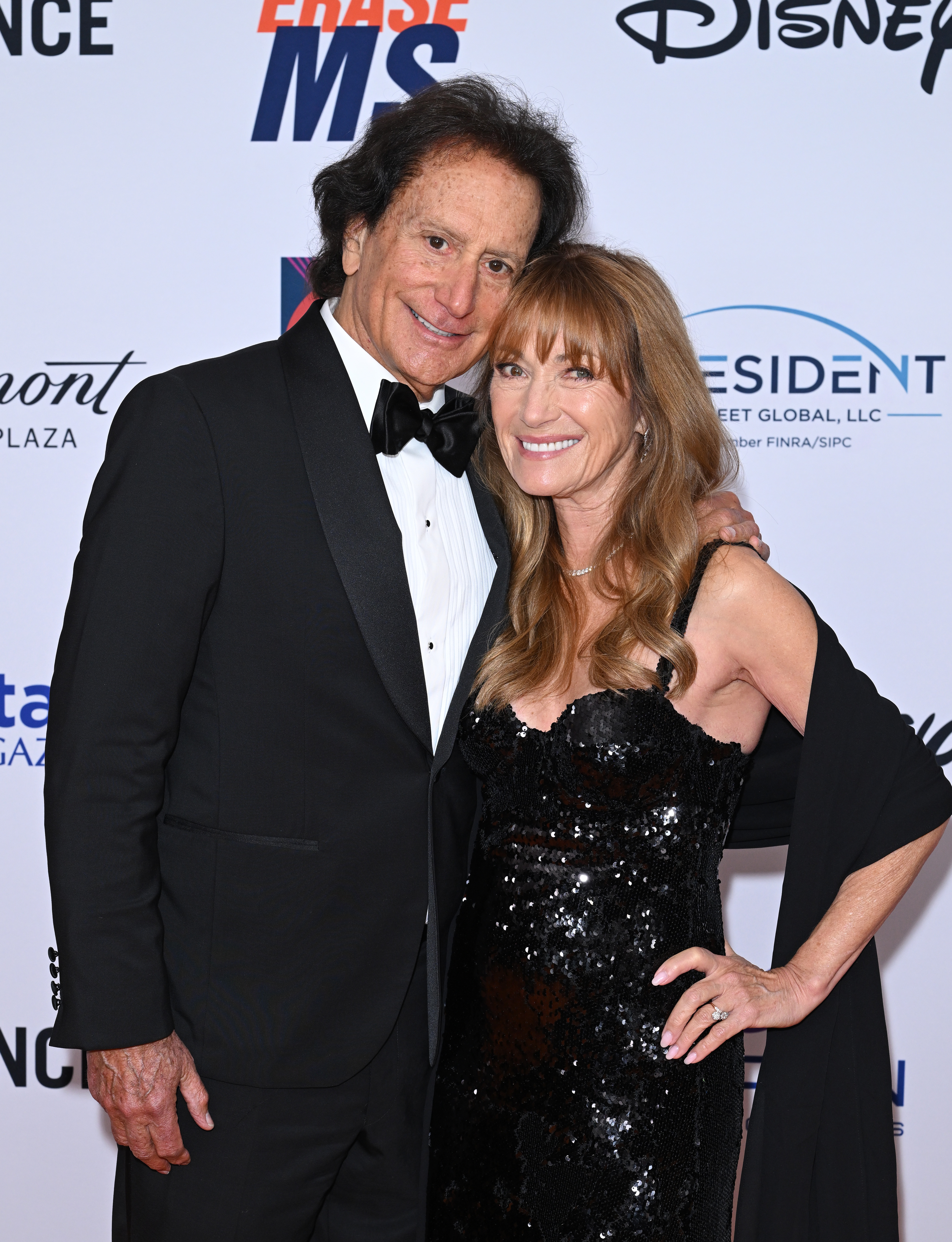 John Zambetti and Jane Seymour attend the 33rd Annual Race to Erase MS Gala at Fairmont Century Plaza on June 5, 2026 in Los Angeles, California. | Source: Getty Images