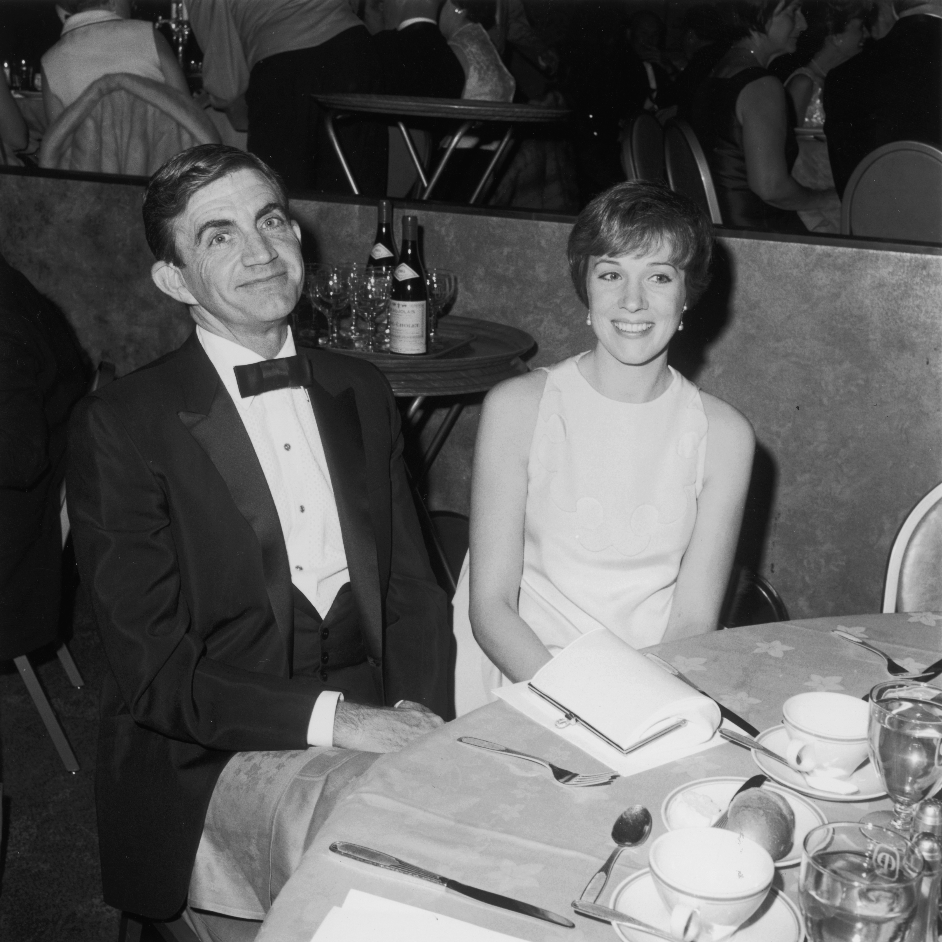 Blake Edwards and Julie Andrews at the Eddie Awards in Hollywood, California, circa 1967 | Source: Getty Images