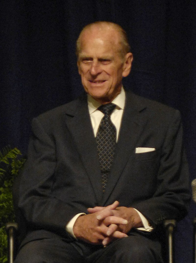 Prince Philip, Duke of Edinburgh, on his visit to the NASA Goddard Space Flight Center in Greenbelt, Maryland, US. | Source: Wikimedia Commons