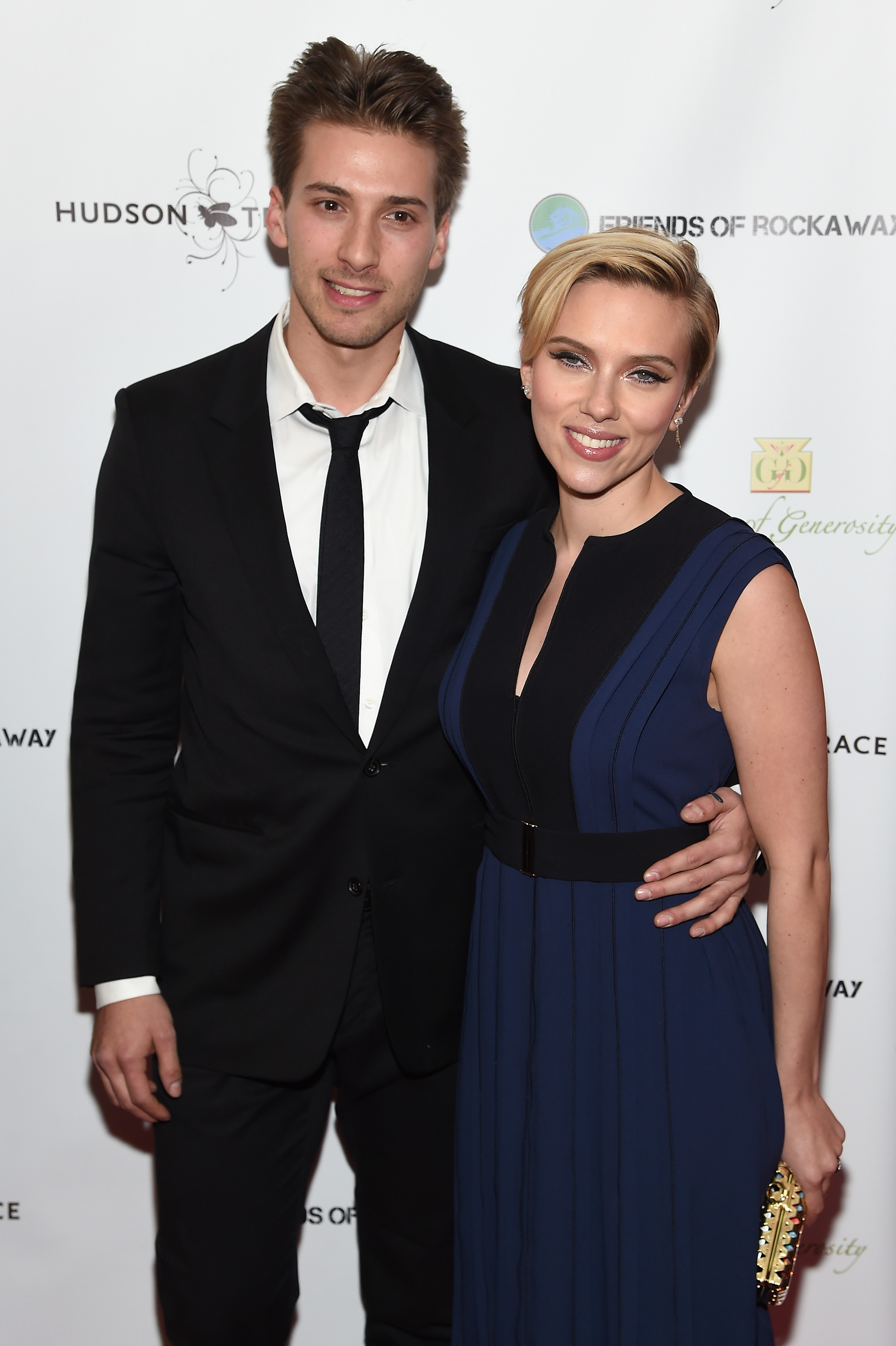 Scarlett and Hunter Johansson at the Friends Of Rockaway 2nd annual Hurricane Sandy fundraiser on November 18, 2014, in New York City. | Source: Getty Images