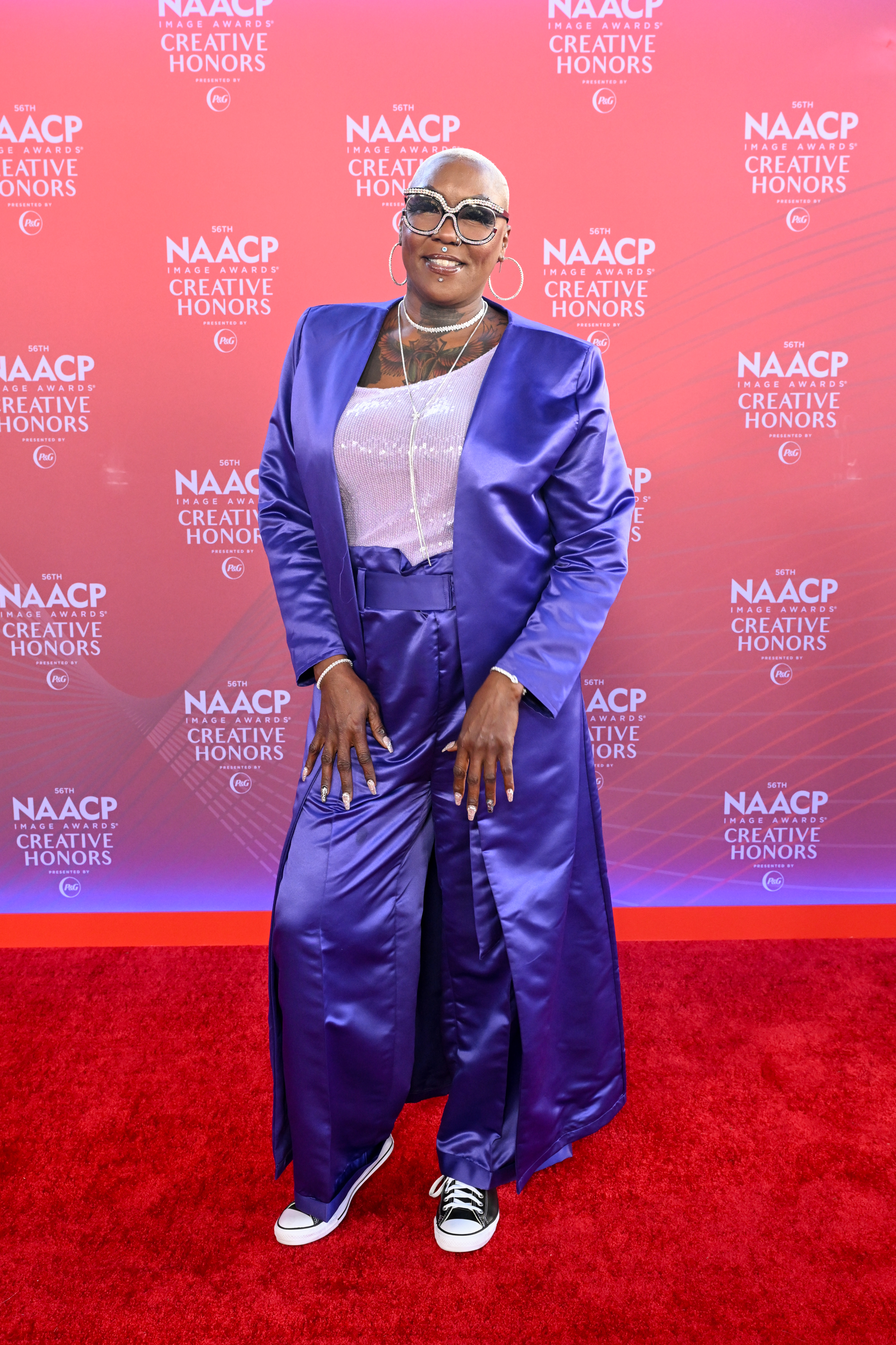 Shirley Raines at the 56th NAACP Image Awards Creative Honors on February 21, 2025 | Source: Getty Images