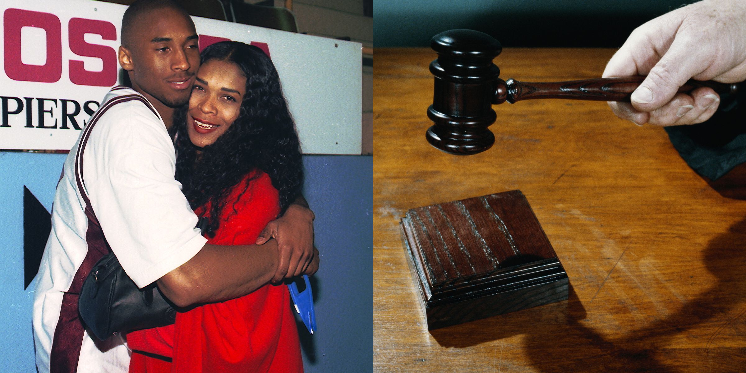 Kobe and Pamela Bryant | A close-up of a judge holding a gavel | Source: Getty Images