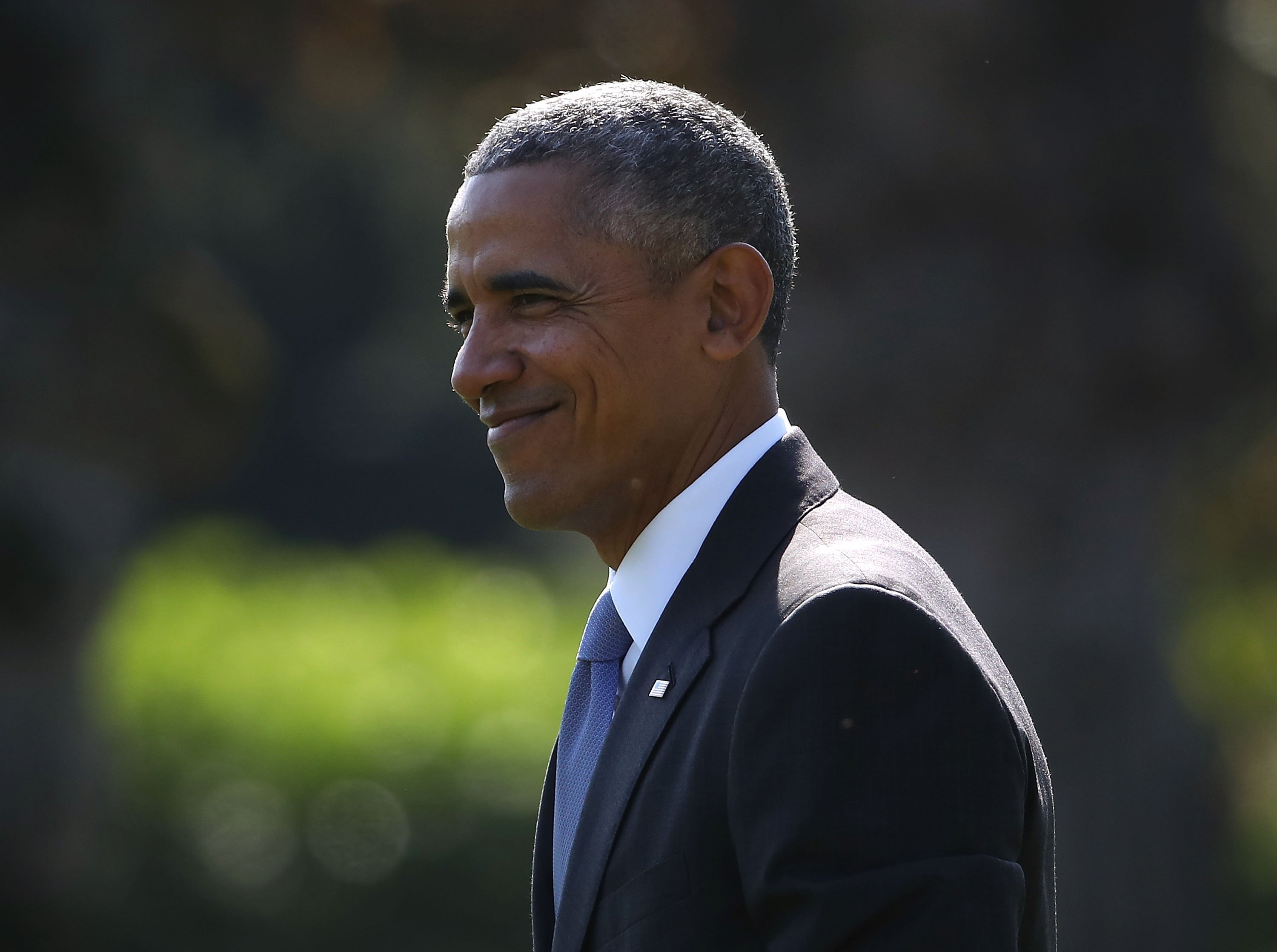 The 44th President of the United States Barack Obama outside the White House in Washington D.C. | Photo: Getty Images