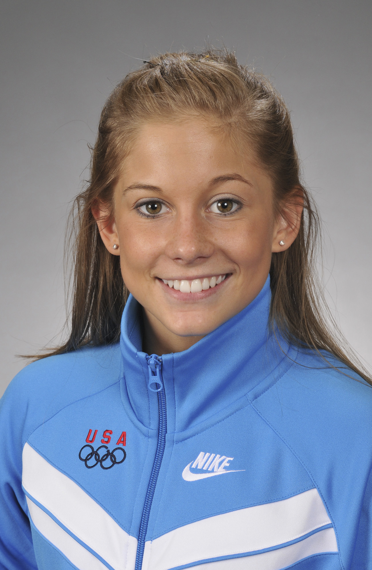 Shawn Johnson is a member of the 2008 U.S. Olympic Womens Gymnastics team. | Source: Getty Images