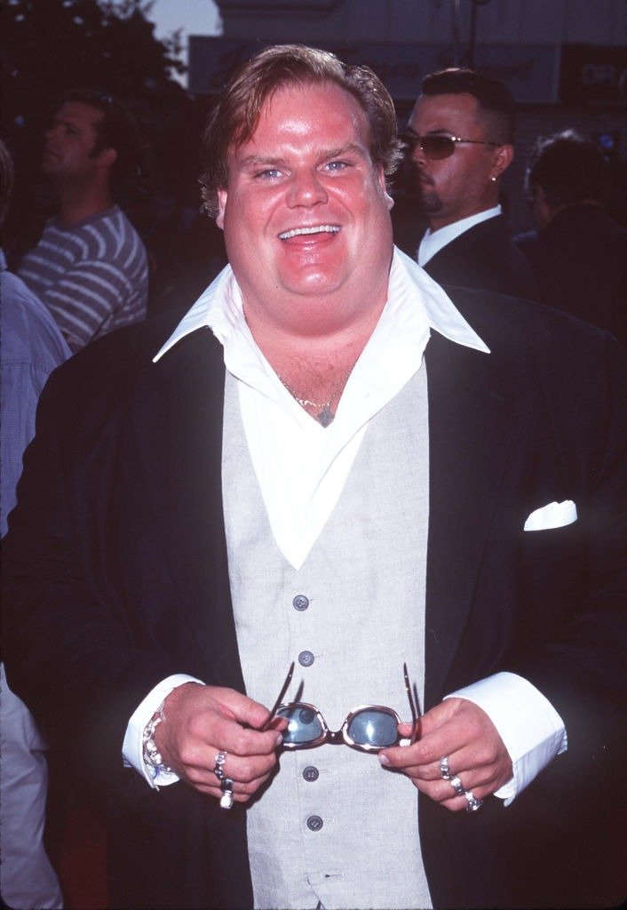Chris Farley at the "Excess Baggage" Los Angeles Premiere | Photo: Getty Images