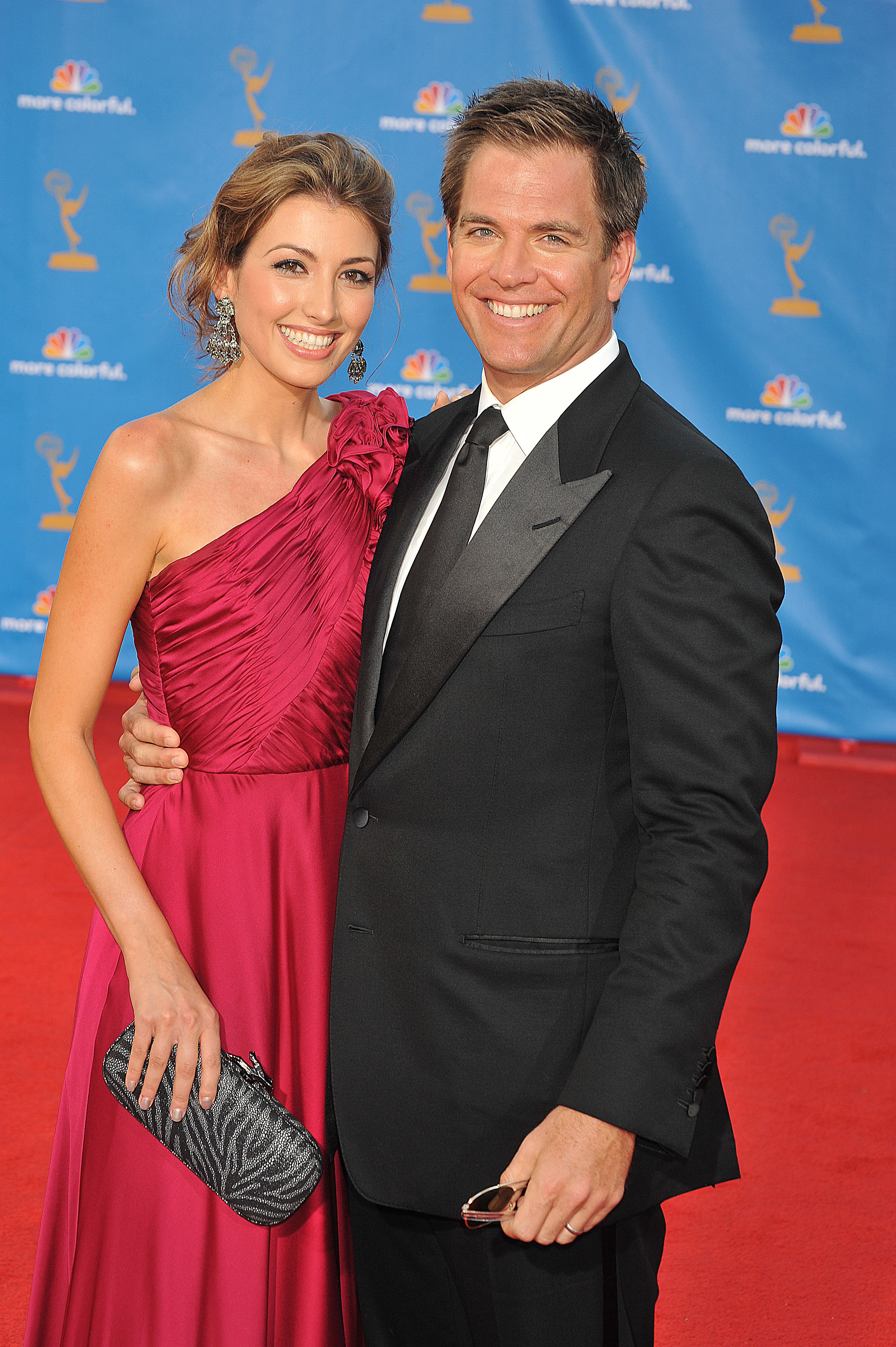 Bojana Jankovic and Michael Weatherly attend the 62nd Annual Primetime Emmy Awards on August 30, 2010, in Los Angeles, California. | Source: Getty Images