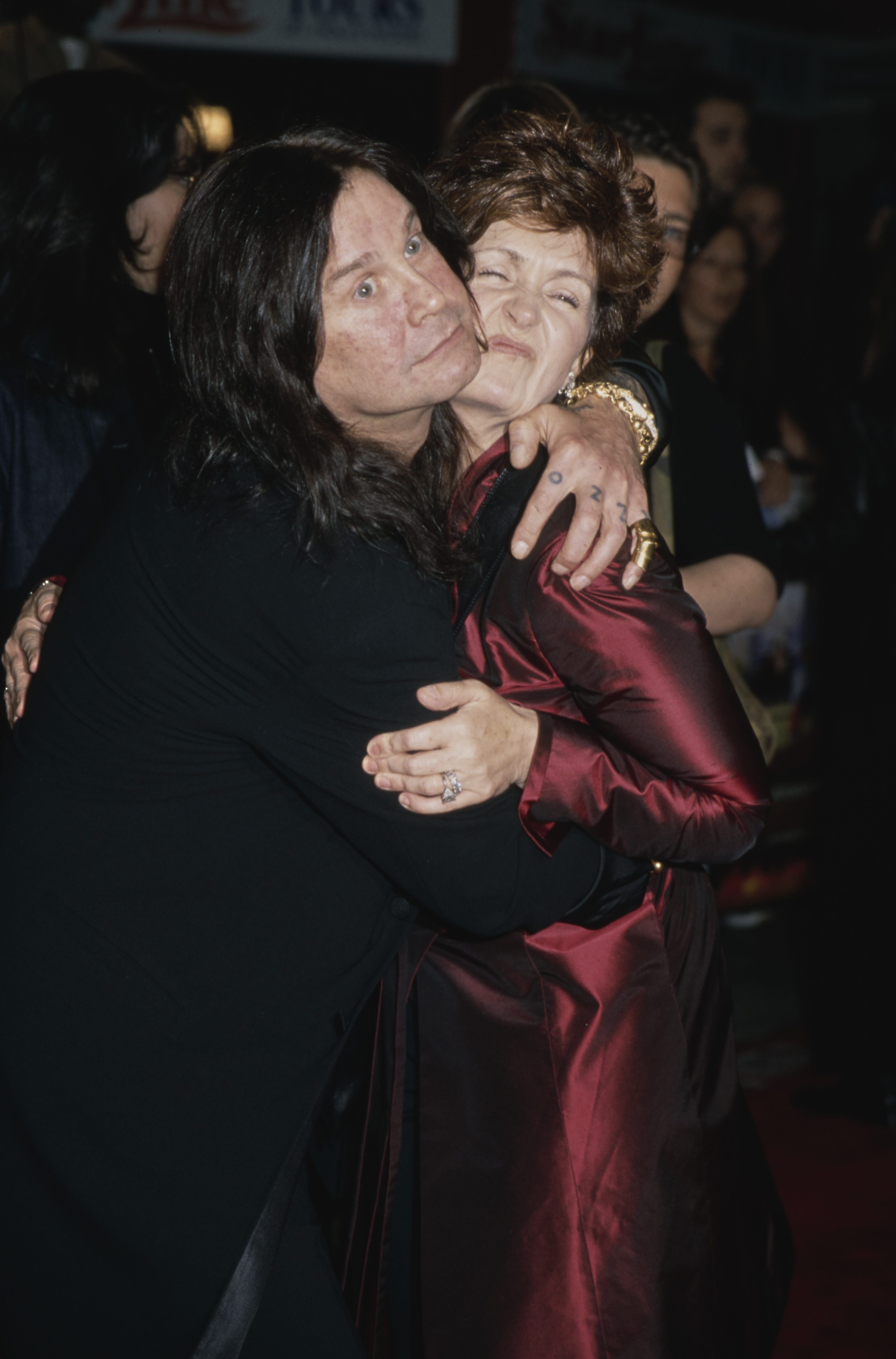 Ozzy and Sharon Osbourne at the premiere of "Little Nicky" on November 2, 2000, in Los Angeles, California. | Source: Getty Images