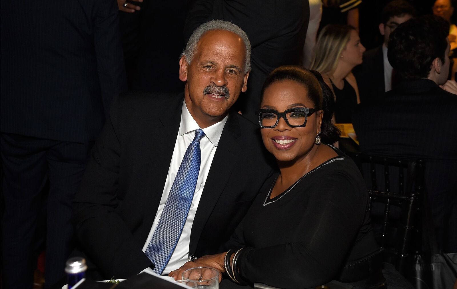Stedman Graham and Oprah Winfrey at The Robin Hood Foundation's benefit on May 14, 2018, in New York City | Photo: Getty Images